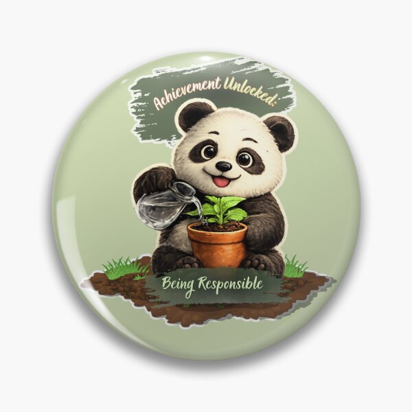 Item preview, Achievement Unlocked: Being Responsible designed and sold by EnginerdStudio.