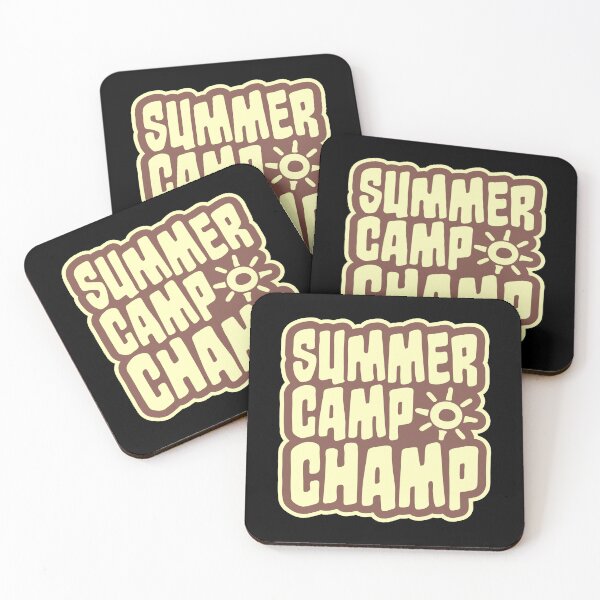 Item preview, Summer Camp Champ Funny Kids Outdoor Adventure Quote designed and sold by shirt-o-mat.