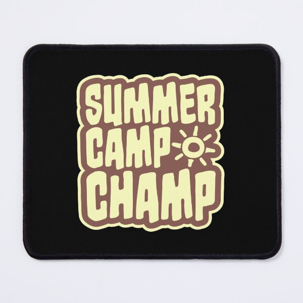 Item preview, Summer Camp Champ Funny Kids Outdoor Adventure Quote designed and sold by shirt-o-mat.