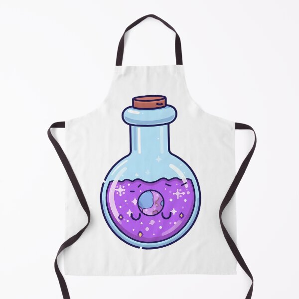 Item preview, Magical Galaxy Potion Bottle Illustration designed and sold by LuxPrintLab.