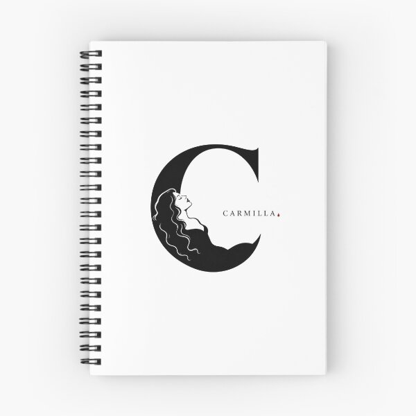 Item preview, Carmilla Gothic Initial Monogram Letter C Vampire Design designed and sold by Fenay Designs.