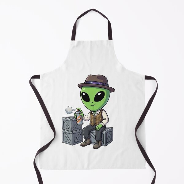 Item preview, Martian Street Artist: Cosmic Graffiti Alien designed and sold by fedetrev.
