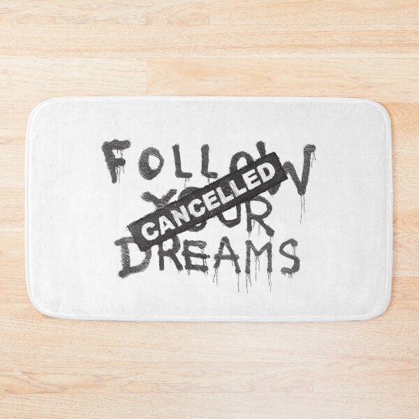 Item preview, Follow Your Dreams - Cancelled - Banksy designed and sold by ChimyandFunky.