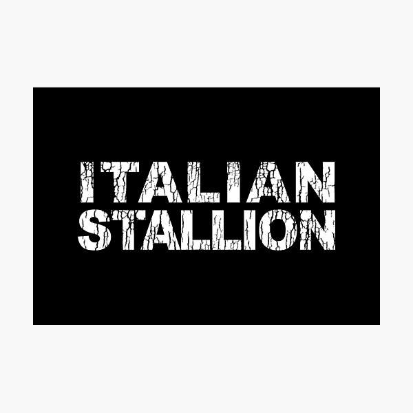 Item preview, Italian Stallion designed and sold by pink-beagle.