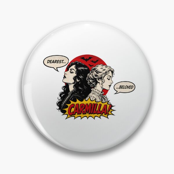 Item preview, Carmilla Pop Art Comic Dearest Beloved Lesbian Vampire designed and sold by Fenay Designs.