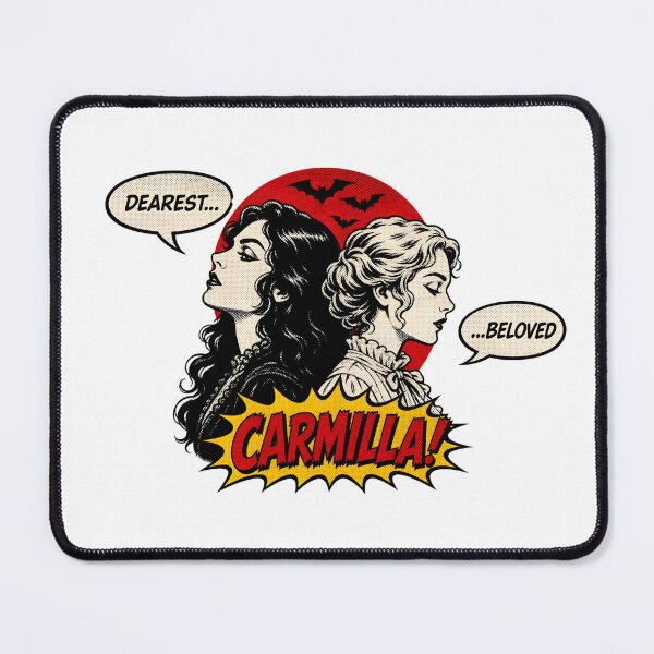 Item preview, Carmilla Pop Art Comic Dearest Beloved Lesbian Vampire designed and sold by Fenay Designs.