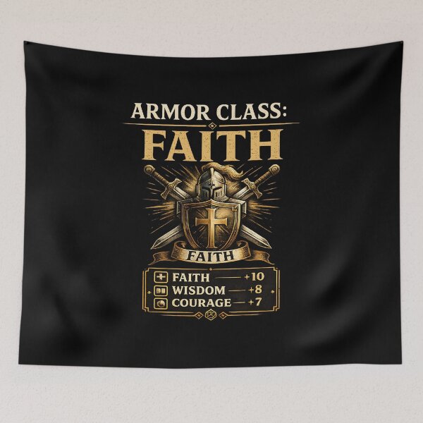 Item preview, Armor Class Faith - Christian Knight Spiritual Warfare designed and sold by Faith Level Up.