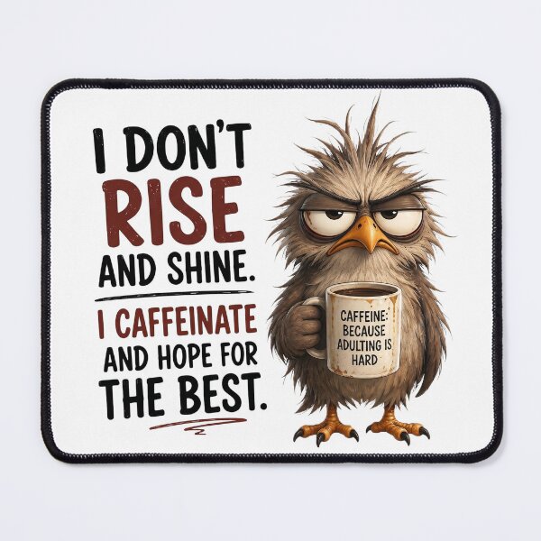 Item preview, I don't rise and shine designed and sold by melallen76.