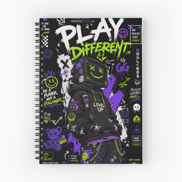Item preview, Play Different, Level Up Forever designed and sold by _Stickora_.