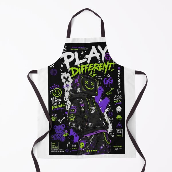 Item preview, Play Different, Level Up Forever designed and sold by _Stickora_.