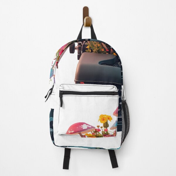 Item preview, Vintage Typewriter Blooming with Wildflowers designed and sold by LuxPrintLab.