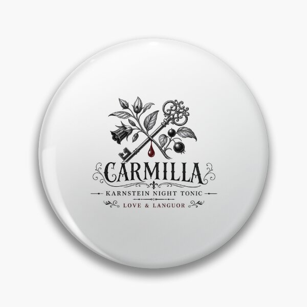 Item preview, Carmilla Karnstein Night Tonic Love and Languor Vintage Gothic designed and sold by Fenay Designs.