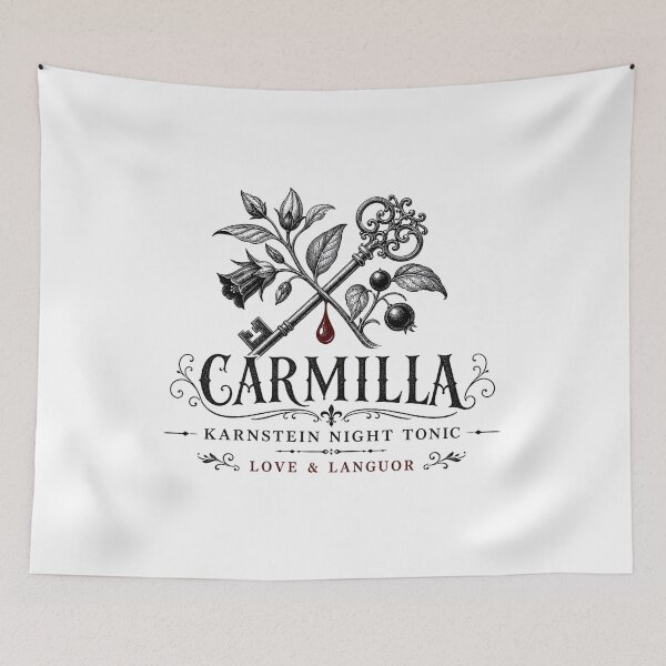 Item preview, Carmilla Karnstein Night Tonic Love and Languor Vintage Gothic designed and sold by Fenay Designs.