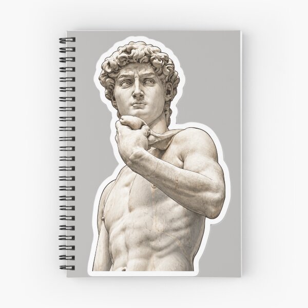 Item preview, Michelangelo David Sticker – Classic Renaissance Art Design designed and sold by AstraDrip Studio.