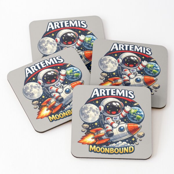 Item preview, Whimsical Astronaut Riding a Rocket  designed and sold by radiogalaxy.