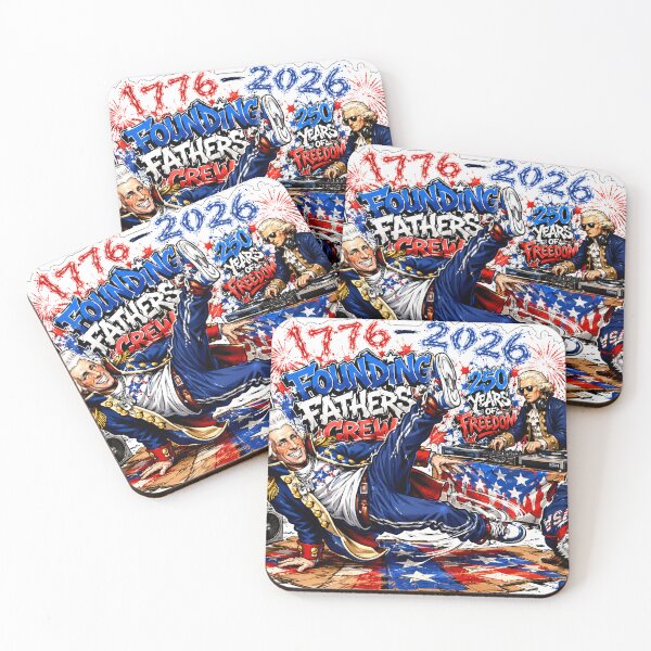 Item preview, Founding Fathers Breakdance Crew 250th Anniversary designed and sold by Zara Art House.