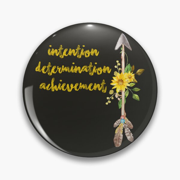 Item preview, Intention, Determination, & Achievement Up Arrow designed and sold by TheThankfulTyne.