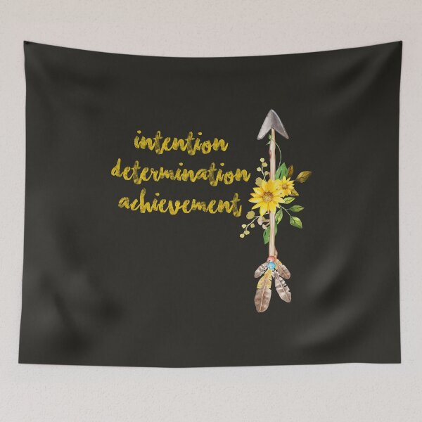 Item preview, Intention, Determination, & Achievement Up Arrow designed and sold by TheThankfulTyne.