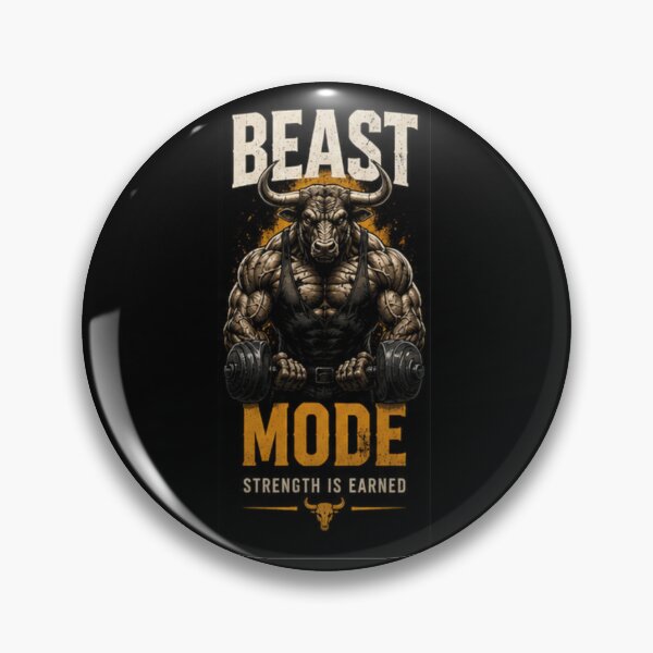 Artikelvorschau, BEAST MODE Gym motivation entworfen und verkauft von DailyQuestPrint.