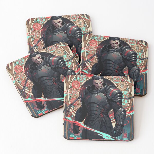 Item preview, Cyberpunk art noveau designed and sold by CharmingFlowers.