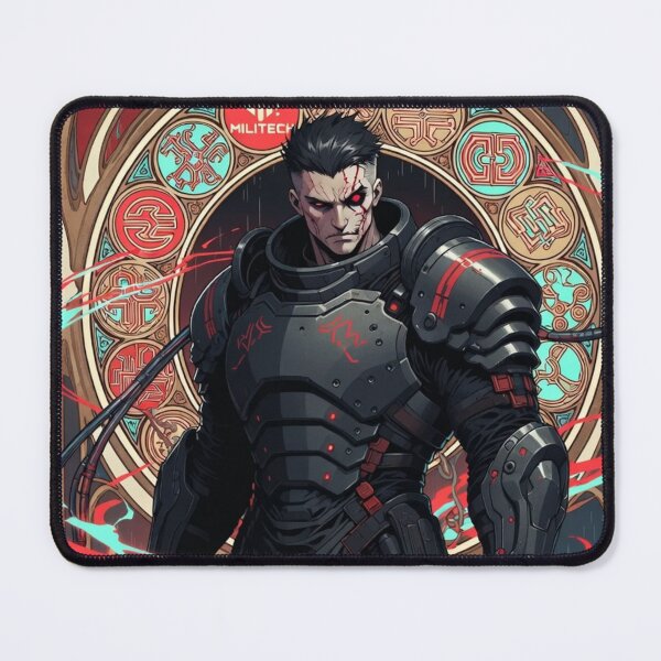Item preview, Cyberpunk art noveau designed and sold by CharmingFlowers.