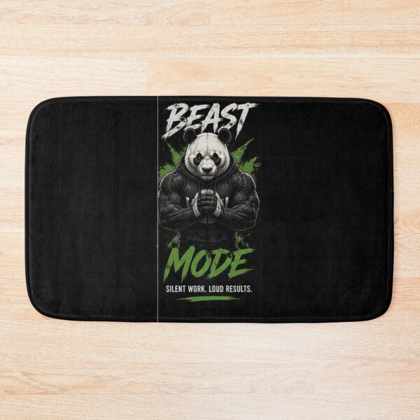 Item preview, BEAST MODE Gym motivation designed and sold by DailyQuestPrint.
