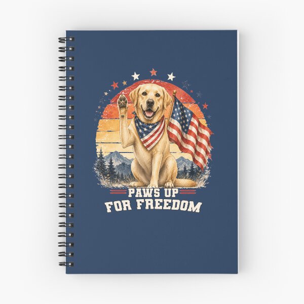 Item preview, USA Flag Patriotic Yellow Labrador Retriever designed and sold by Cute & Sassy Custom Gifting Boutiques.