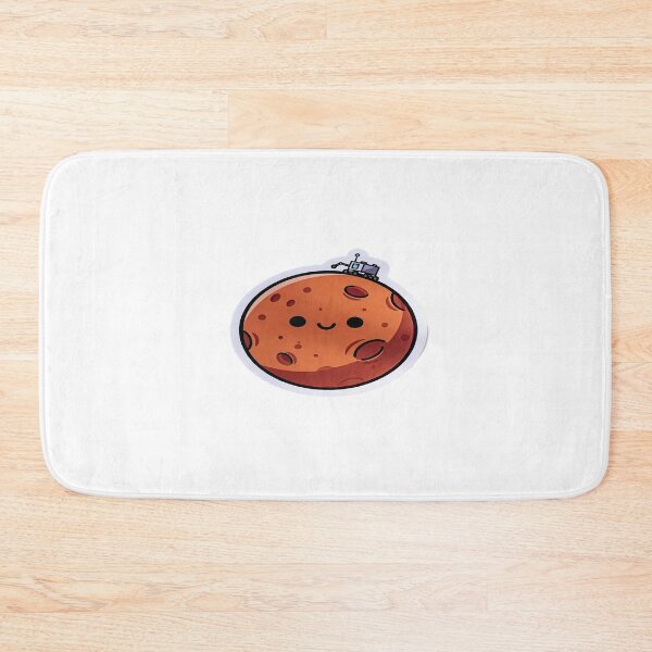 Item preview, Cute Mars Rover on a Smiling Red Planet designed and sold by Artisan Finds Online.