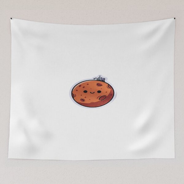 Item preview, Cute Mars Rover on a Smiling Red Planet designed and sold by Artisan Finds Online.