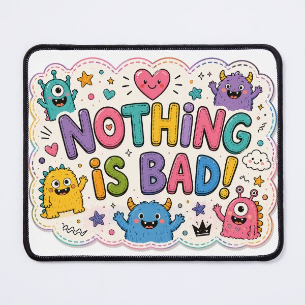 Item preview, Nothing Is Bad! Cute Monsters designed and sold by ByTiti.