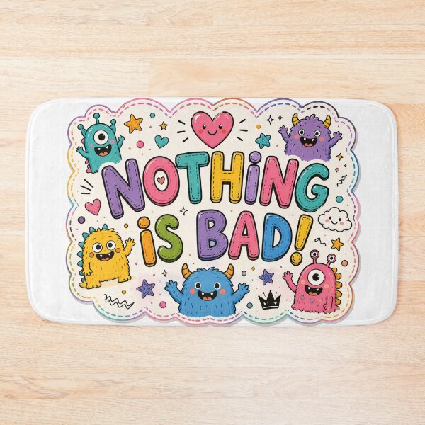 Item preview, Nothing Is Bad! Cute Monsters designed and sold by ByTiti.