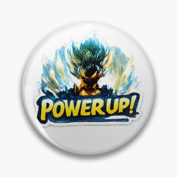 Item preview, POWER UP Anime Hero designed and sold by DailyQuestPrint.