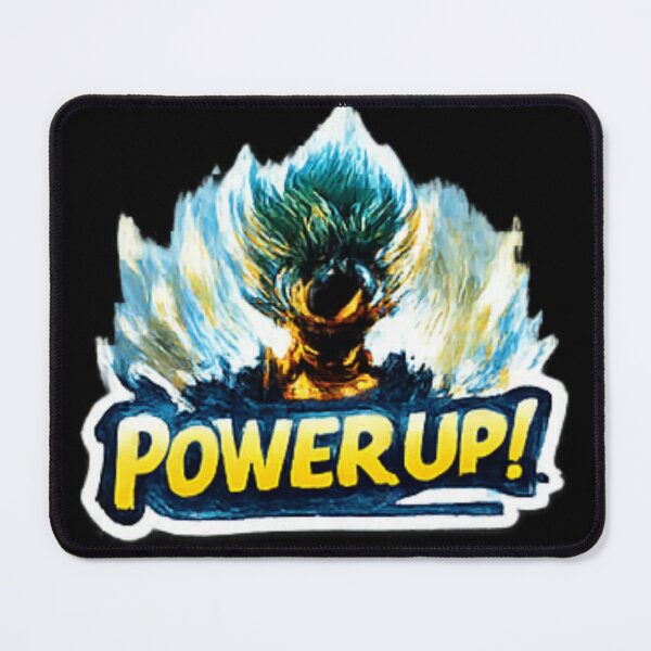 Item preview, POWER UP Anime Hero designed and sold by DailyQuestPrint.