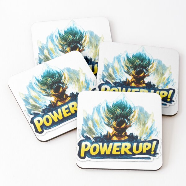 Item preview, POWER UP Anime Hero designed and sold by DailyQuestPrint.