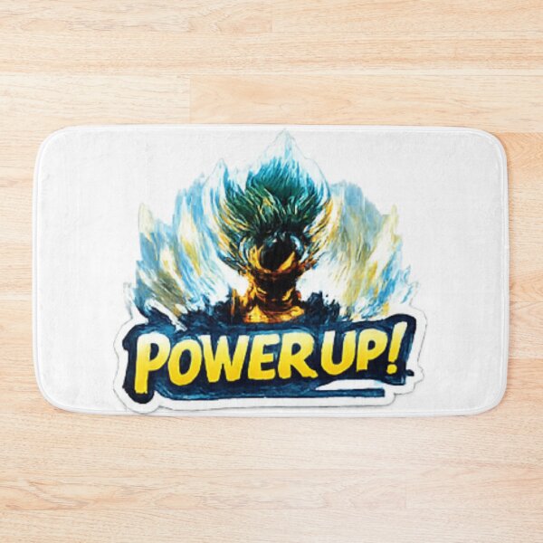 Item preview, POWER UP Anime Hero designed and sold by DailyQuestPrint.