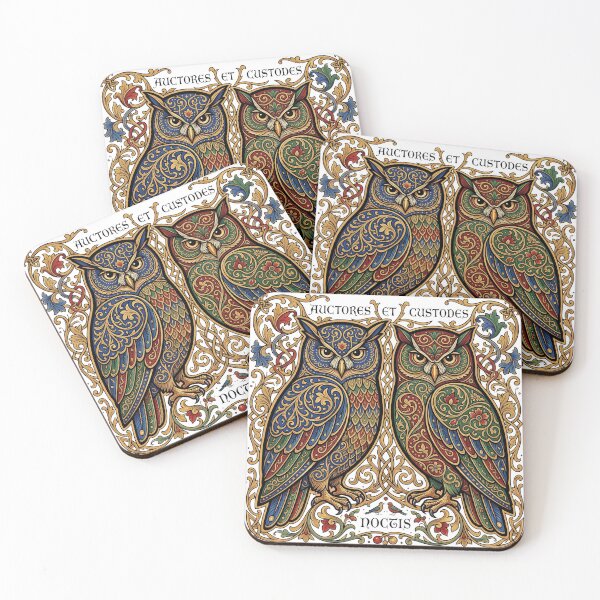 Item preview, Custodians of the Night designed and sold by The Quiet Canvas By Jacky.