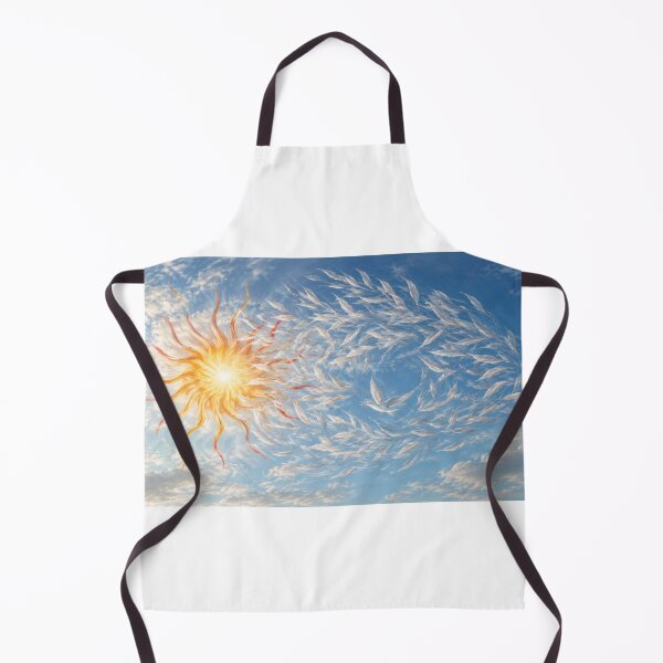 Item preview, Willow leaves flying in the sky (version 1) designed and sold by ales-panz.