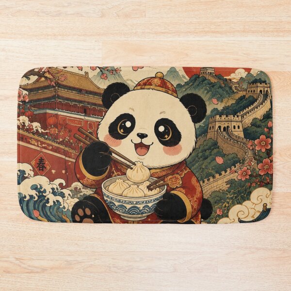 Item preview, Cute chinese panda designed and sold by CharmingFlowers.