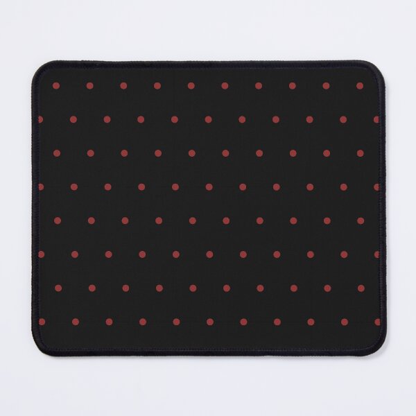 Item preview, Black and Brick Red micro dots designed and sold by pattern-archive.