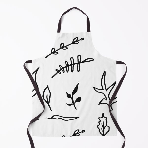 Item preview, Black Chalk Hand Drawn Leaves Set – Botanical Nature Sketch Collection designed and sold by EmeraldeaDesign.
