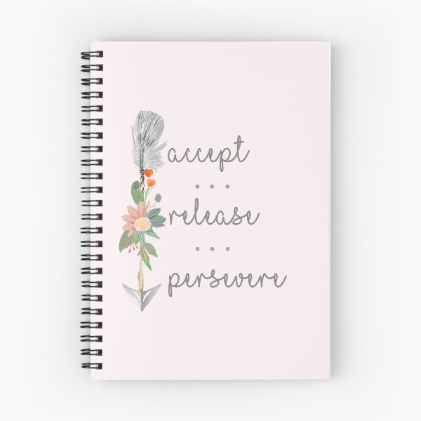 Item preview, Accept, Release & Persevere Down Arrow designed and sold by TheThankfulTyne.