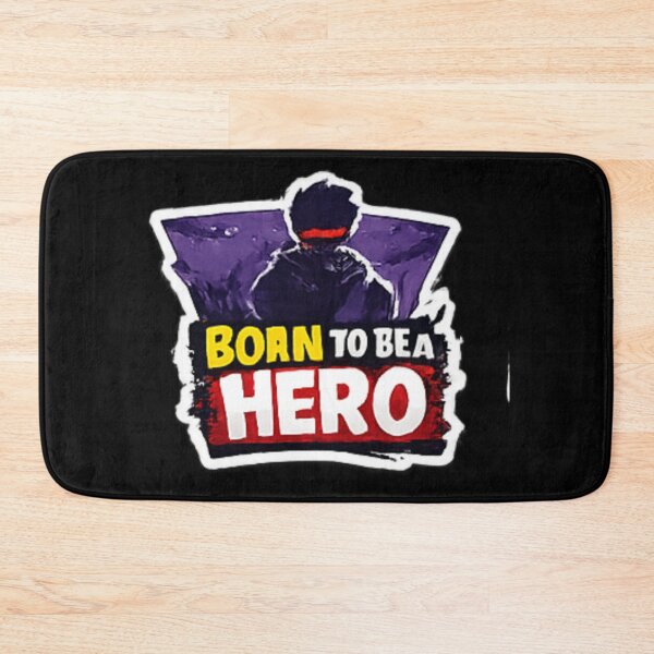 Item preview, BORN TO BE A HERO Anime Manga Design designed and sold by DailyQuestPrint.