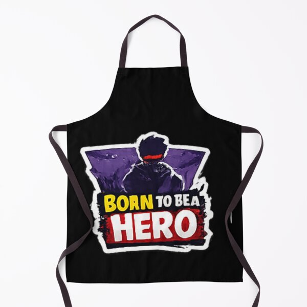 Item preview, BORN TO BE A HERO Anime Manga Design designed and sold by DailyQuestPrint.