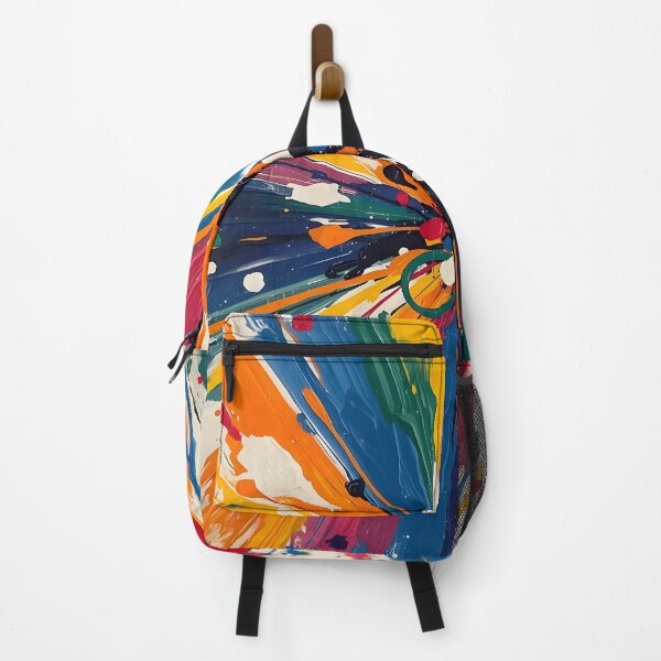 Item preview, Vibrant Radial Abstract Expressionism designed and sold by LuxPrintLab.