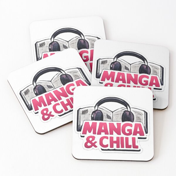 Item preview, Diseño de anime MANGA y CHILL designed and sold by DailyQuestPrint.