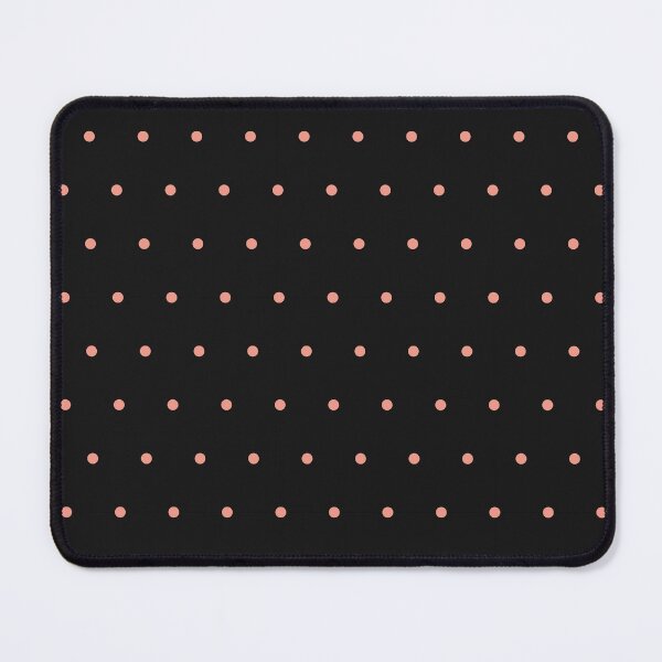 Item preview, Black and Coral micro dots designed and sold by pattern-archive.