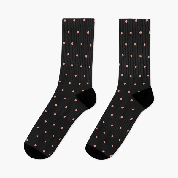 Item preview, Black and Coral micro dots designed and sold by pattern-archive.