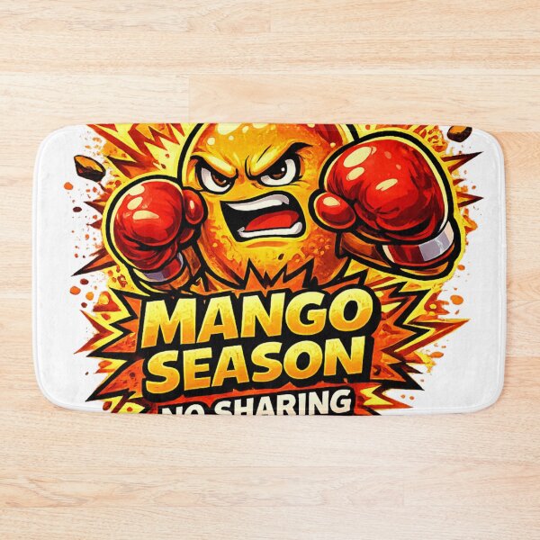 Item preview, Mango Season No Sharing Funny Angry Mango Boxing Quote Design designed and sold by irfanshikh.