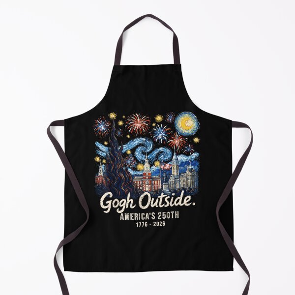 Item preview, gogh outside america's 250th 1776 2026 starry night usa designed and sold by mariazin.