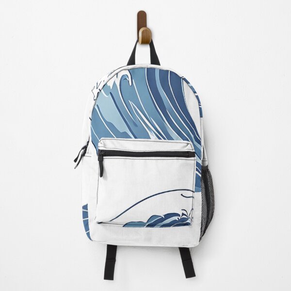 Item preview, Wave Flow: Minimalist Japanese Ocean Wave Line Art designed and sold by Mercella-Inc.